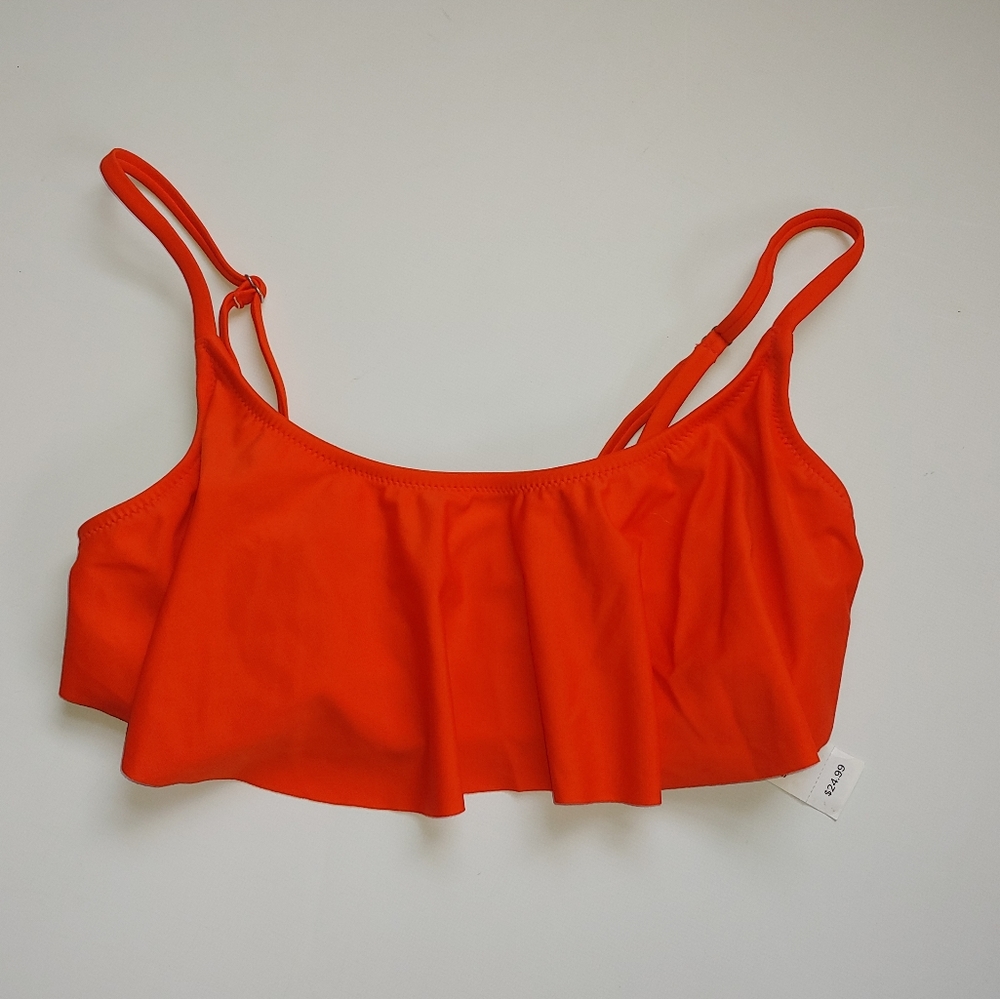 Old Navy Orange Swim Top